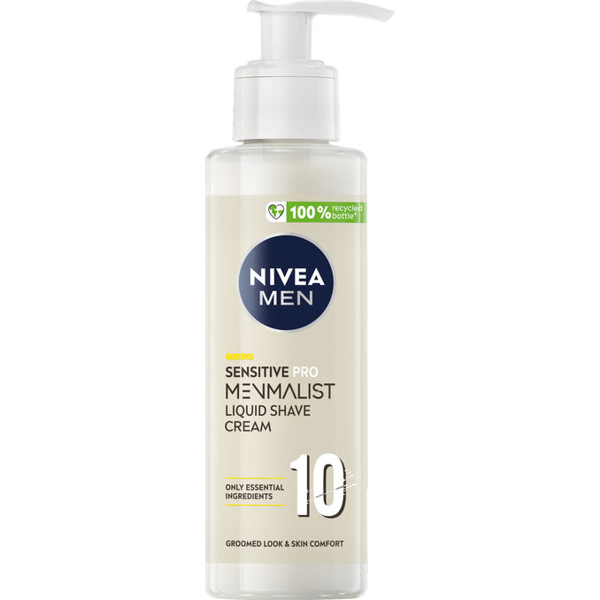 Nivea Sensitive Pro Menmalist Liquid Shaving Cream -Parranajoneste