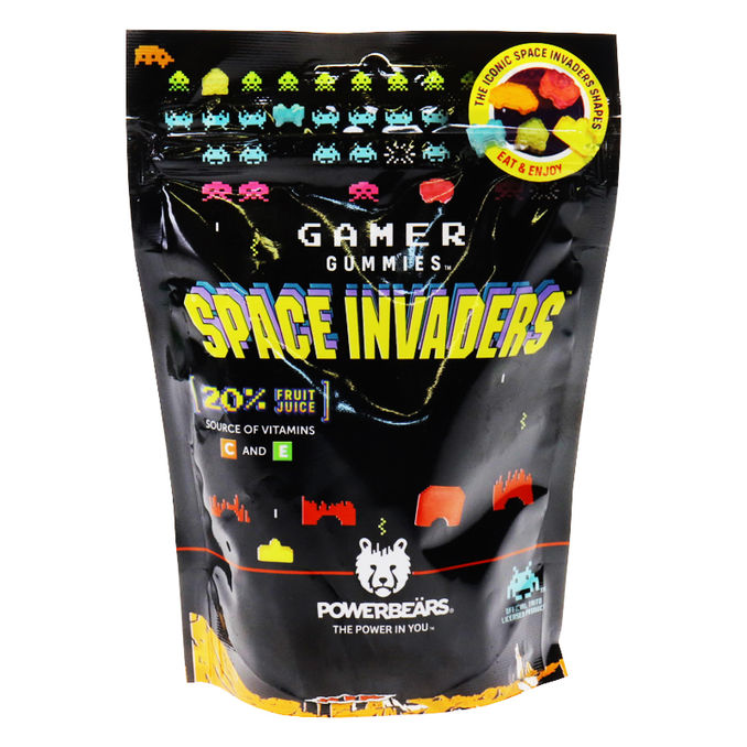 Powerbeärs Gamer Gummies Space Invaders