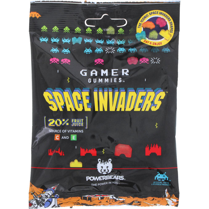 Powerbeärs Vingummi Space Invaders