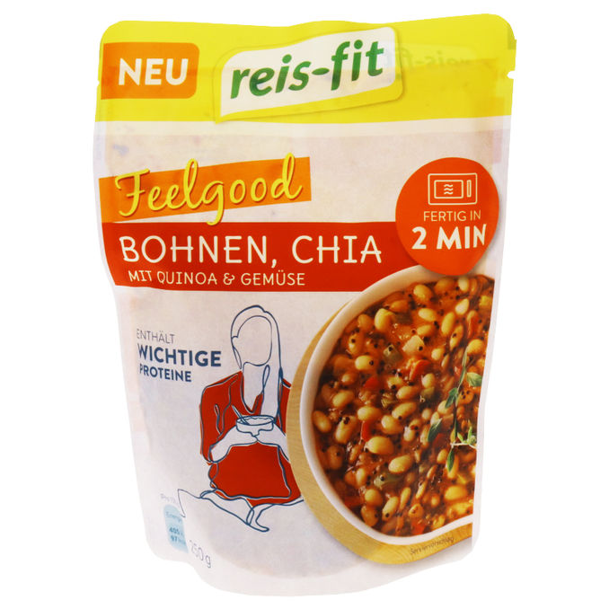 Reis-Fit Feelgood Bohnen & Chia