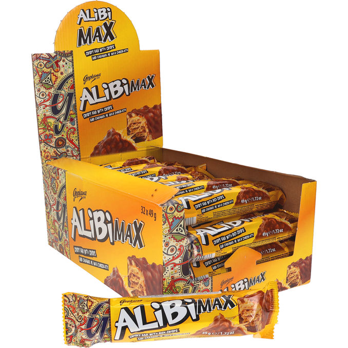 Alibi Chokoladebar Max 32-pak