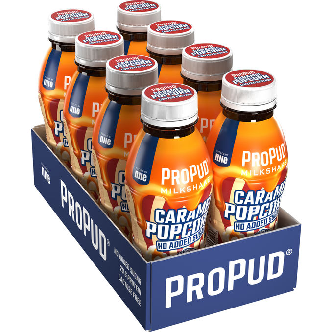 Propud Protein Milkshake Caramel Popcorn 8-pack 