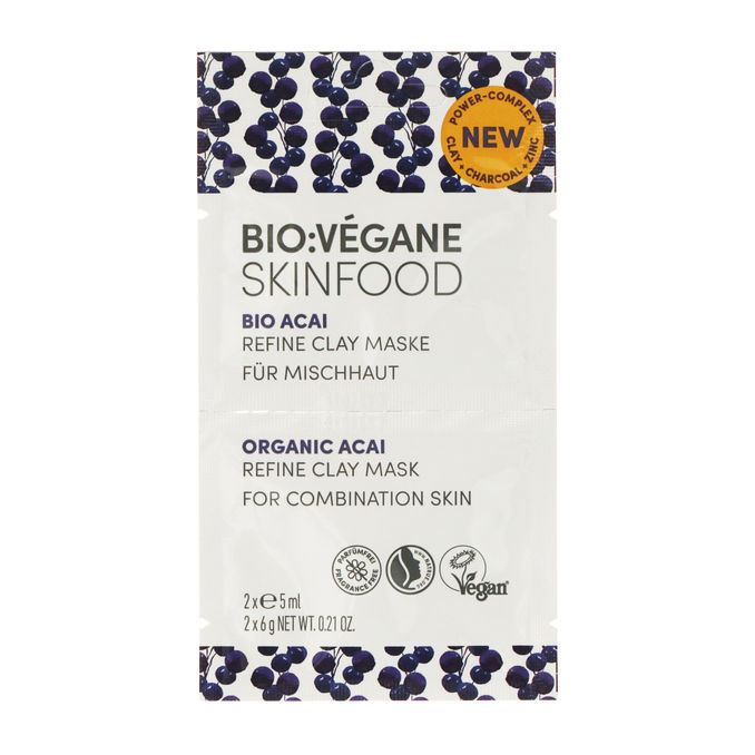 BIO:VÉGANE SKINFOOD Organic Acai Gesichtsmaske