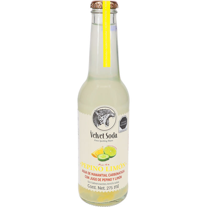 Velvet Soda Läsk Gurka & Lime