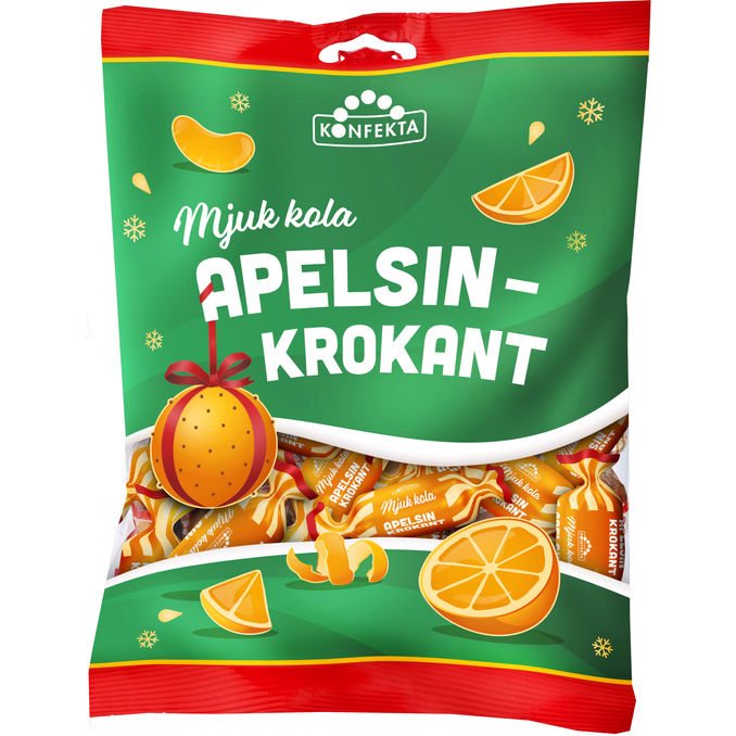 Läs mer om konfekta 2 x Kola Apelsinkrokant