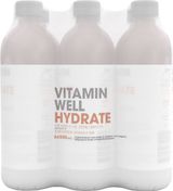 Vitamin well Vitamin Well Hydrate 6-pack