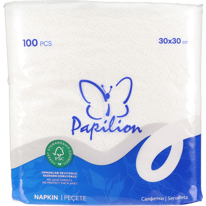 Papilion Servetter 100-pack
