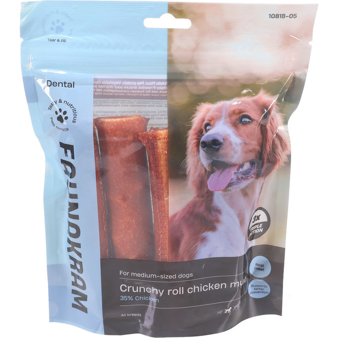 Faunakram Hundgodis Crunchy Kyckling