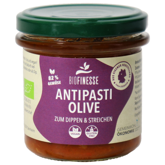 Biofinesse BIO Antipasti Olive Aufstrich