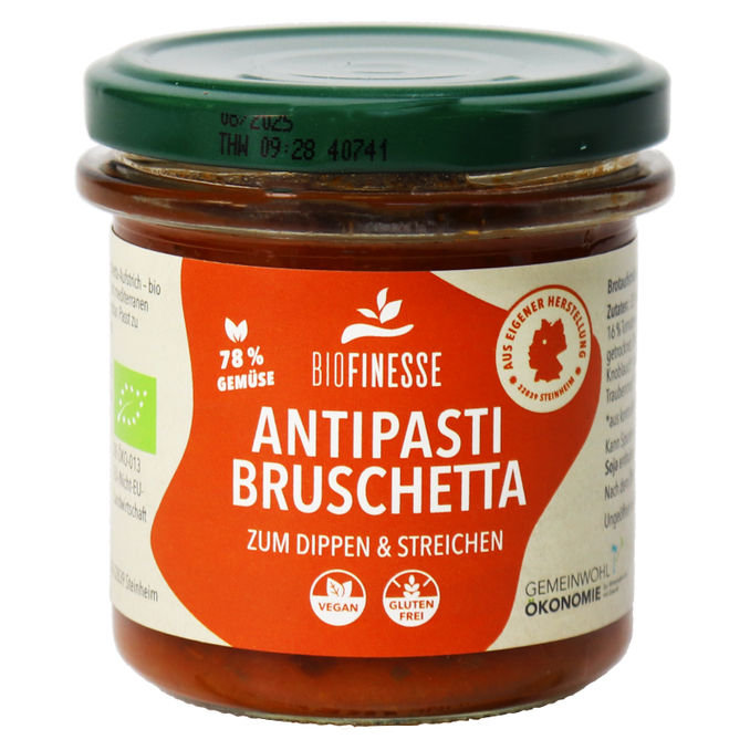 Biofinesse BIO Antipasti Bruschetta Aufstrich