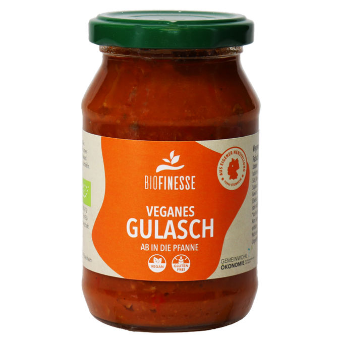 Biofinesse BIO Veganes Gulasch Glas