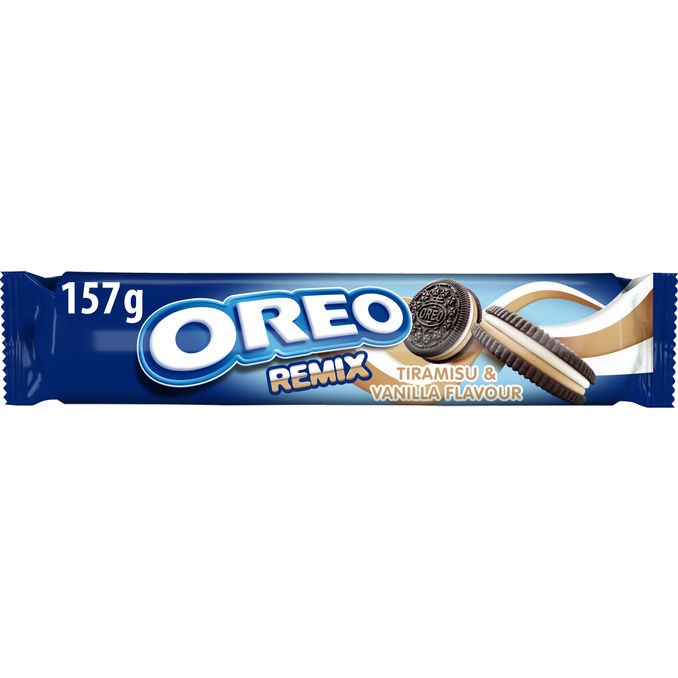 Oreo Remix Täytekeksi Tiramisu & Vanilja