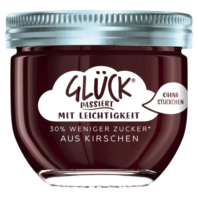 Glück Sauerkirsch Fruchtaufstrich