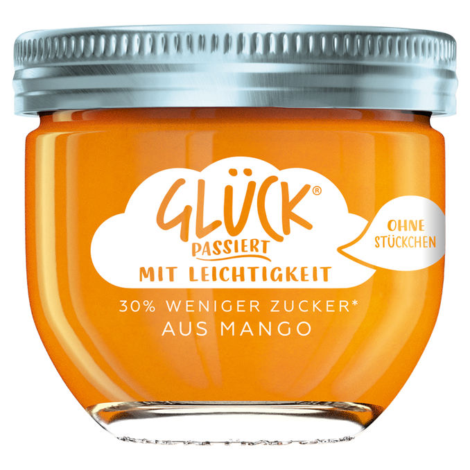 Glück Mango Fruchtaufstrich 