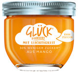 Mindestens haltbar bis: 30.06.2026 Glück Mango Fruchtaufstrich