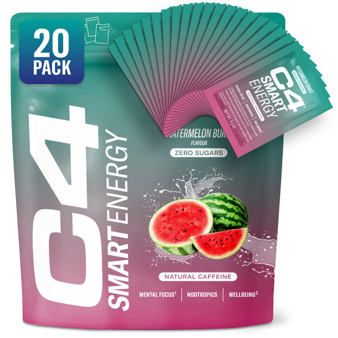 C4 Smart Energy Energy Powder Watermelon Burst, 20er Pack