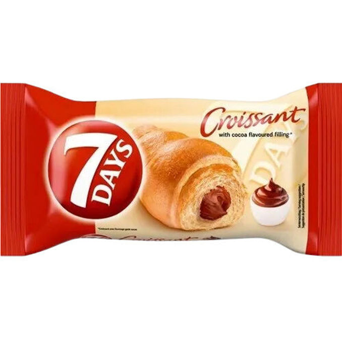 7 days Croissant Schoko