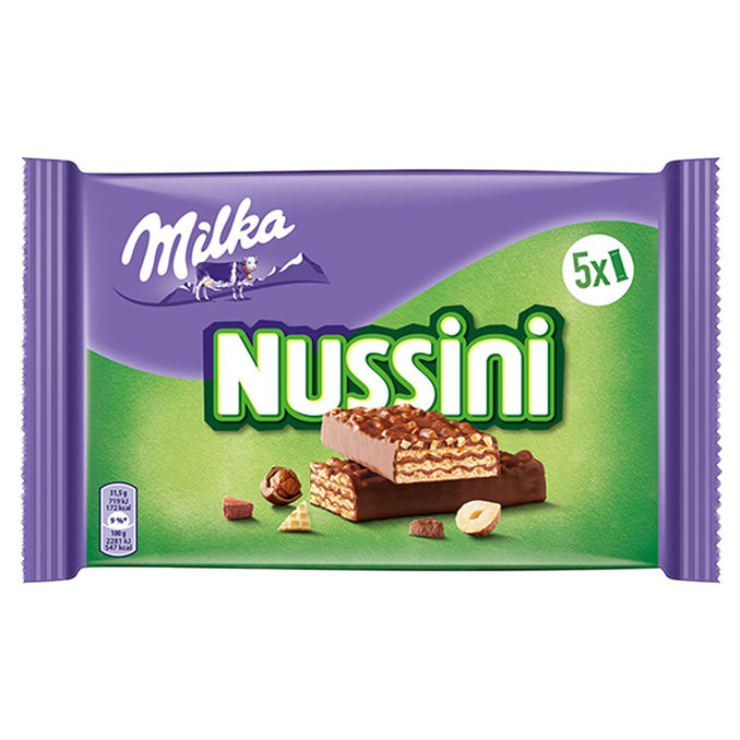 Milka Nussini, 5er Pack