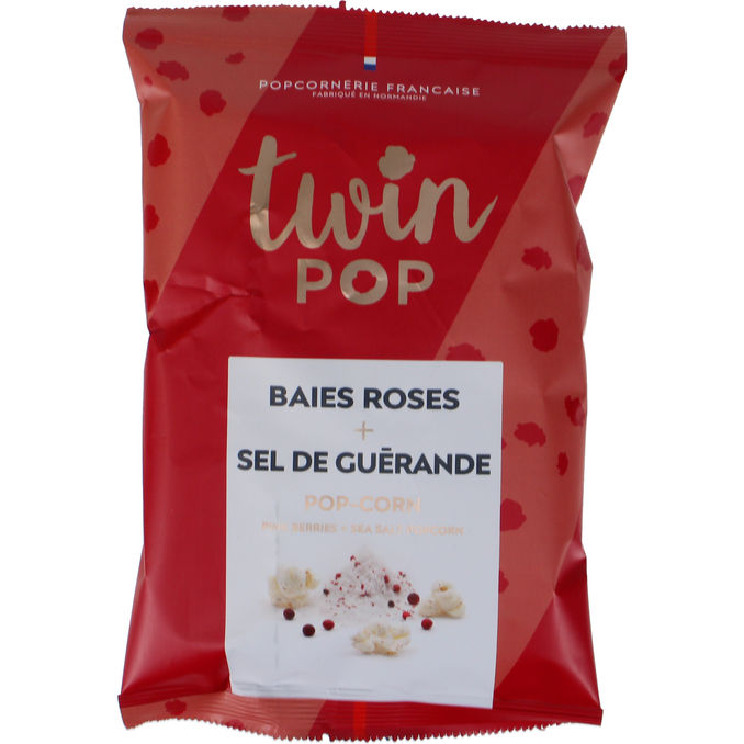 TwinPop Popcorn m. Havsalt & Bær