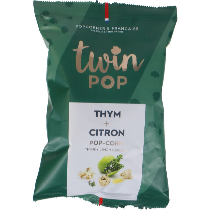 TwinPop Popcorn m. Timian & Citron