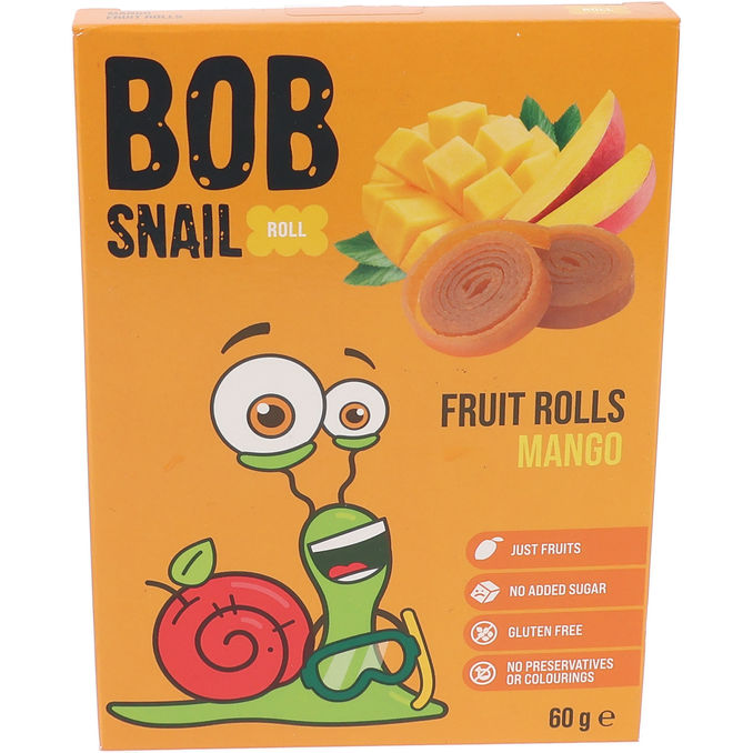 Läs mer om BOB SNAIL 3 x Fruktrullar Mango