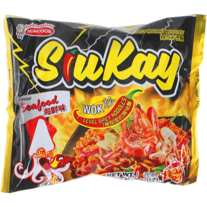 ACECOOK Instant Nudler m. Skaldyrsmag