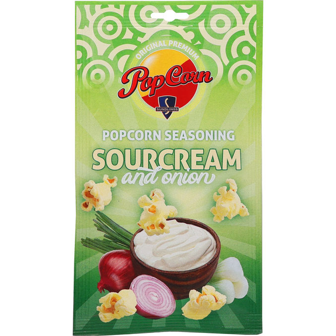 Sundlings Popcornmauste Sourcream & Onion 