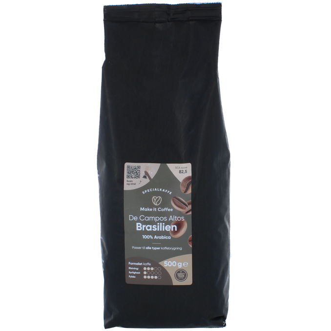 MakeIt Coffee Malet Kaffe Brasilien 500 g