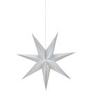 MARKSLÖJD MAR GLITTER Pendant Star 75cm Silver 1pcs