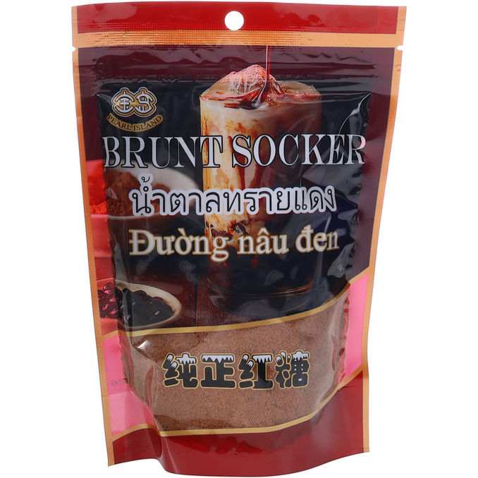 Pearl Island Sokeri Ruskea