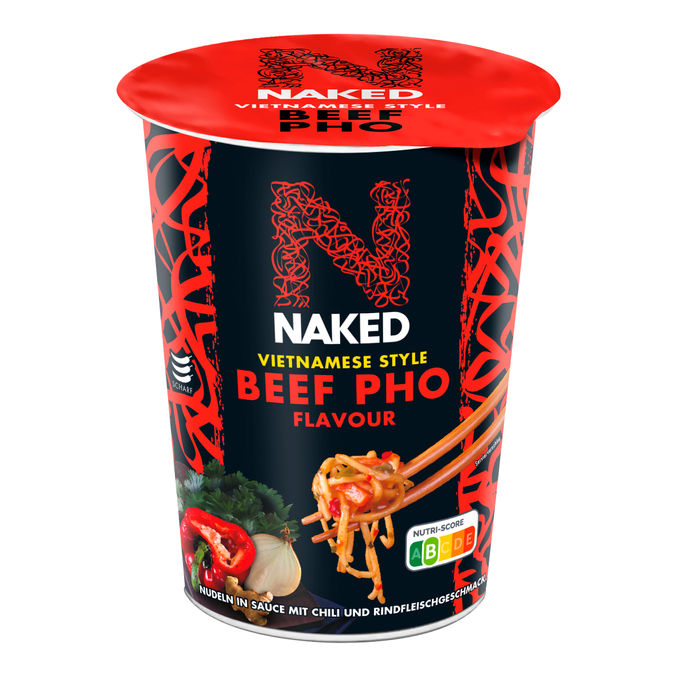 Naked Instantnudeln Vietnamese Beef Pho