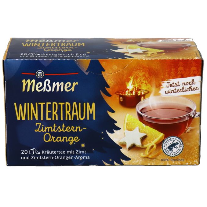 Meßmer Wintertraum Zimtstern Orange Tee