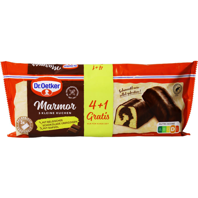 Dr. Oetker Marmorkuchen, 5er Pack