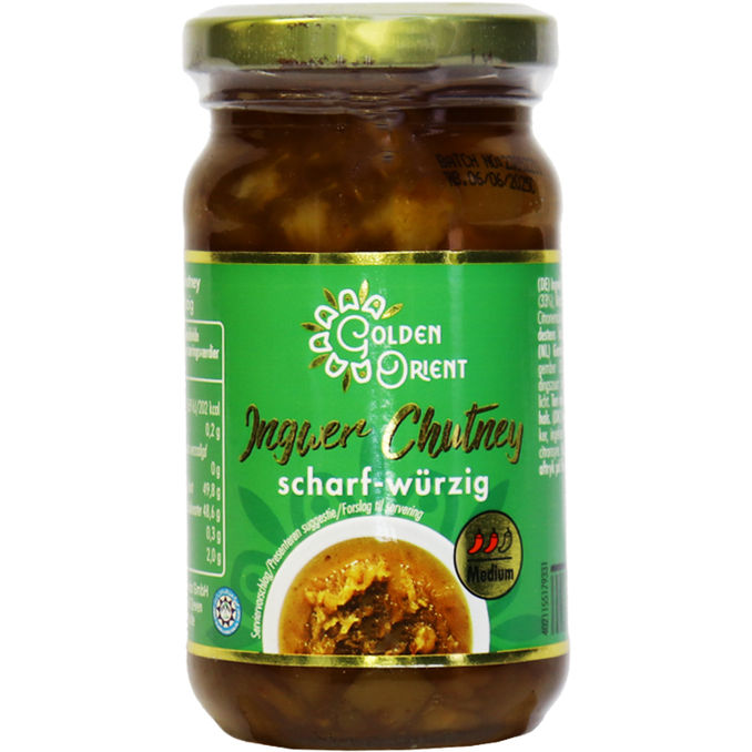 Golden Orient Ingwer Chutney scharf-würzig