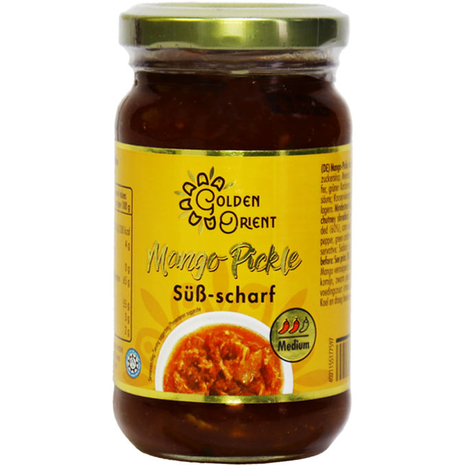 Golden Orient Mango Pickle süß-scharf