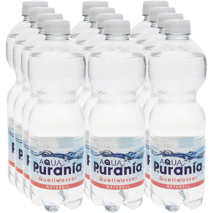 PURANIA Wasser still, 12er Pack