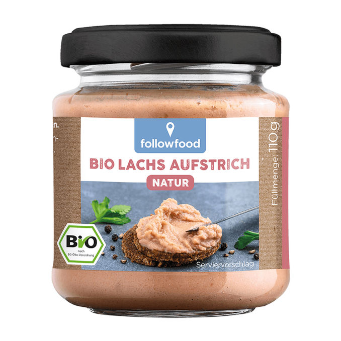 Followfood BIO Lachs Aufstrich Natur