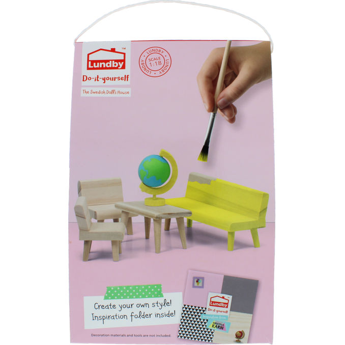 Lundby Dockus DIY Vardagsrumsset