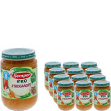 Parasta ennen: 08.11.2025 Semper Stroganoffia Naudanlihaa & Riisiä 12-pack