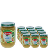 Semper Øko Børnemad Kartoffelmos, Laks & Ærter 12-pak