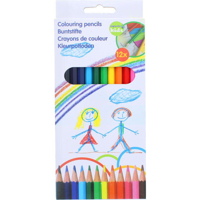 topwrite Farveblyanter 12-pak