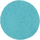 Noble House Nob PLACE MAT TELLUS, TURQUOISE * Ø38 CM 1pcs