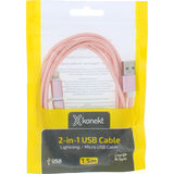 Konekt 2-in-1 USB Sladd