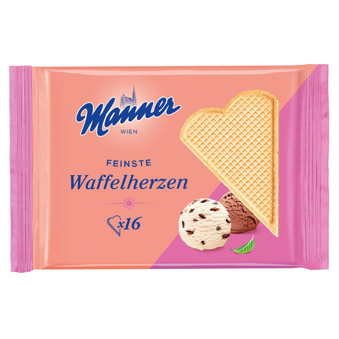 Manner Feinste Waffelherzen