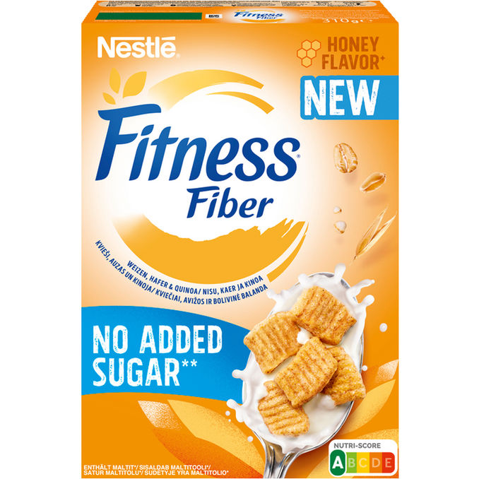 Nestlé Fitness Fiber Honey Flavour Müsli