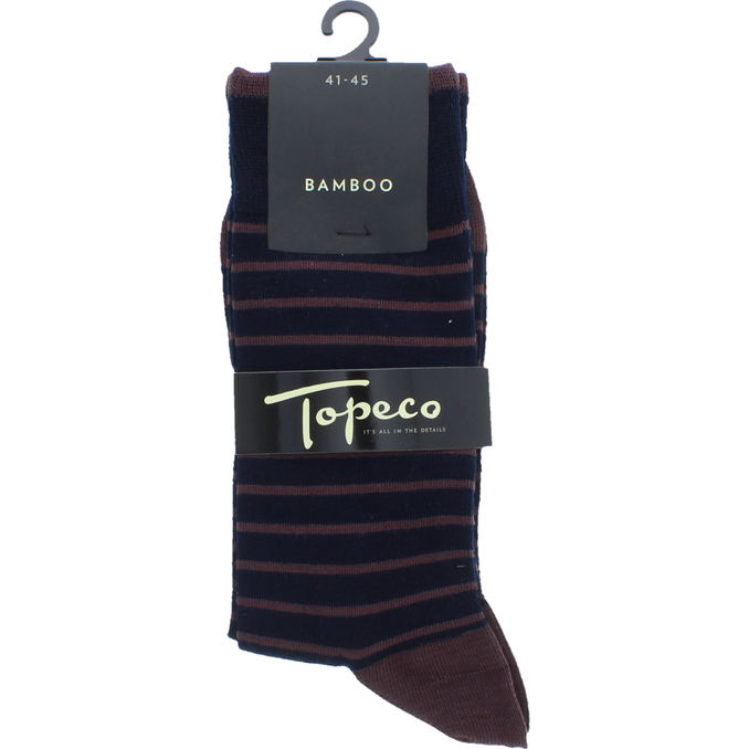 Topeco Strumpor Bambu Borimir Bordeaux Stl 41-45