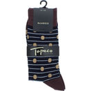 Topeco Top SOCK BOGDAN, BAMBOO, BORDEAUX 1pcs