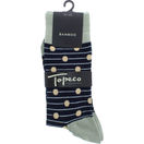 Topeco Top SOCK BOGDAN, BAMBOO, VINTAGE GREEN 1pcs