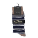 Topeco Top SOCK CHRISTER, COTTON, DARK SAND 1pcs