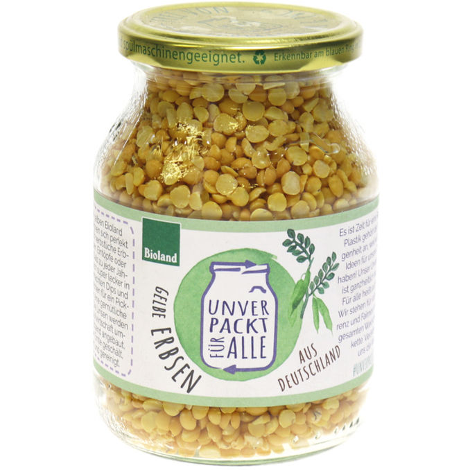 Unverpackt für alle BIO Gelbe Erbsen